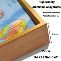 Crystal Painting  Set of 3 with Aluminum Frame 