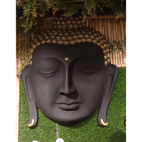 Black Buddha Face 36 Inch 