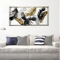 Box Framed Leave Decor - Wall Art