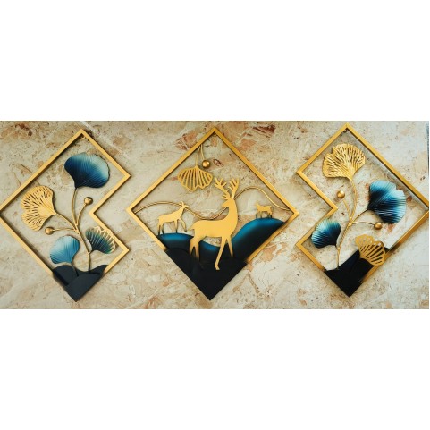 Jungle Safari - 3 Pc Wall Art