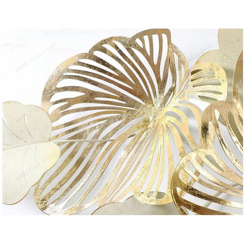 Golden Glow 3D Metal Wall Art 