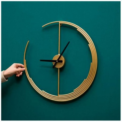 Golden Ring 24"  Wall Clock