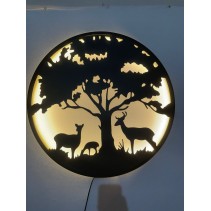 DEERS IN RING