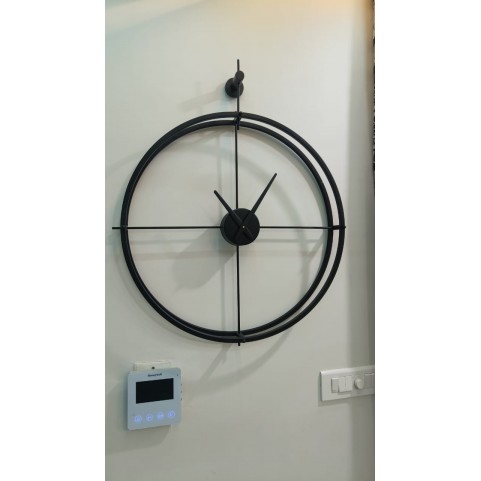 Double Ring Dial  24"  Wall Clock