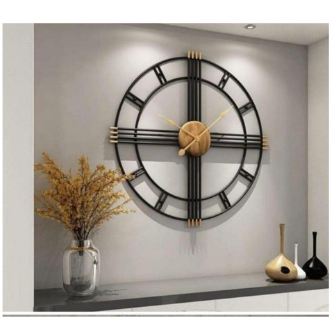 Golden Black 24 Inch - WALL CLOCK Golden Black 24 Inch - WALL CLOCK